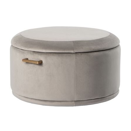 Round Glass Top Center Tables with Storage Perfect Addition to Living Room Furniture (Στρογγυλό Γυαλί Πάνω Κέντρο Τραπέζια με Αποθήκευση) 3