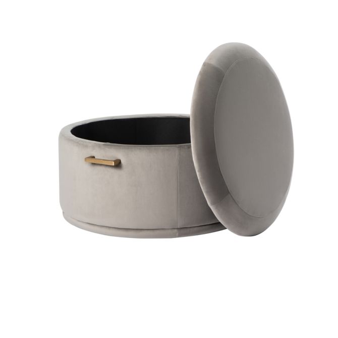 Round Glass Top Center Tables with Storage Perfect Addition to Living Room Furniture (Στρογγυλό Γυαλί Πάνω Κέντρο Τραπέζια με Αποθήκευση) 4