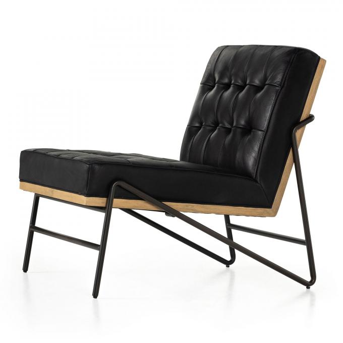 Προσοχή PU δερμάτινη Lounge Chair Recliner Chaise Σύγχρονα έπιπλα 1