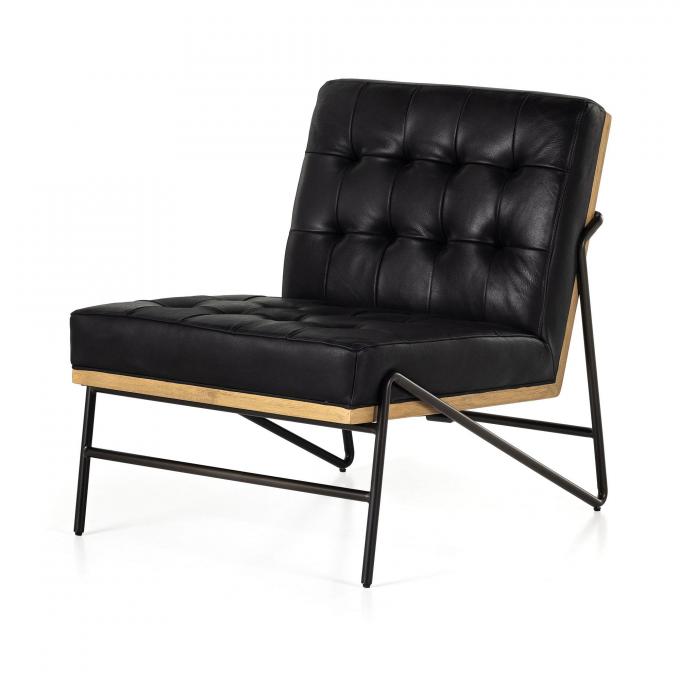 Προσοχή PU δερμάτινη Lounge Chair Recliner Chaise Σύγχρονα έπιπλα 0