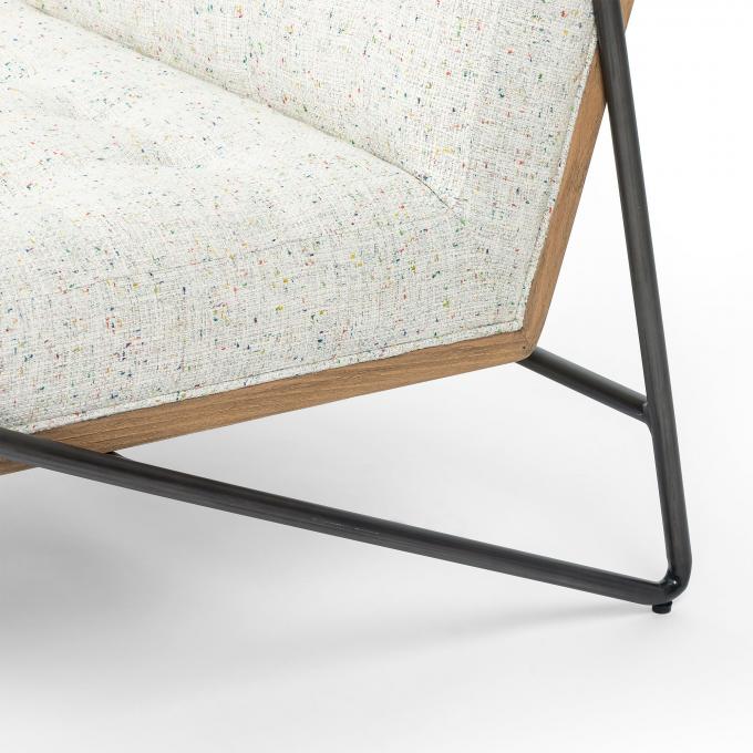 Προσοχή PU δερμάτινη Lounge Chair Recliner Chaise Σύγχρονα έπιπλα 9