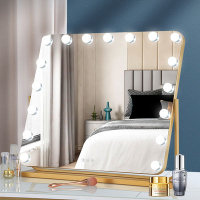 Ρυθμίσιμος Hollywood Mirror 80cm Touchscreen Led Makeup Βανιτάρι καθρέφτης