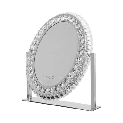 LED Light Up Μακιγιάζ Κρυστάλλινο Κρίσταλ Βανιτάρι Κρίσταλ Χόλιγουντ
