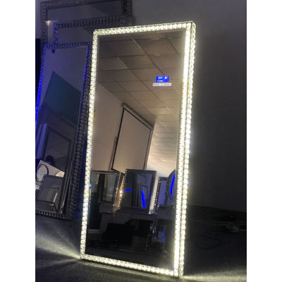 Φωτισμός Led Full Length Γυαλί για το υπνοδωμάτιο Σαλόν Κρυστάλλοι ματαιοδοξίας